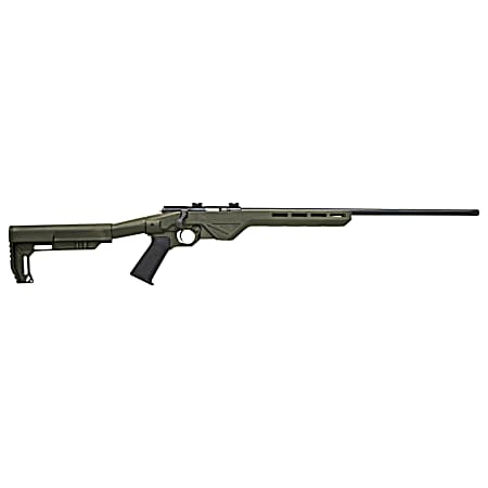 Citadel CIT22WMBLTODG Trakr  22 WMR 5+1 18 Blued Steel Barrel & Receiver, OD Green Synthetic Stock