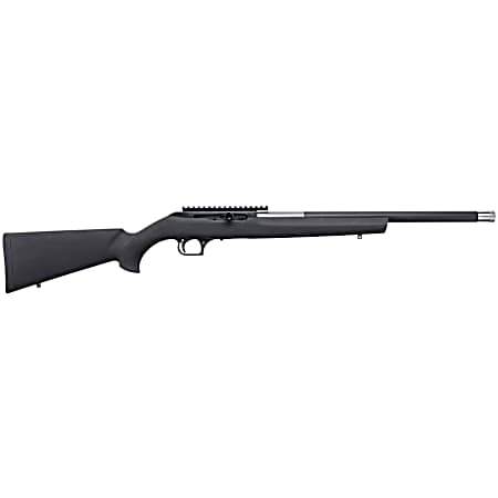 Magnum Research SBA22WMH Magnum Lite  22 WMR 9+1 19 Black Threaded Barrel, Black Anodized Picatinny Rail Aluminum Receiver, Black Polymer Hogue OverMolded Stock