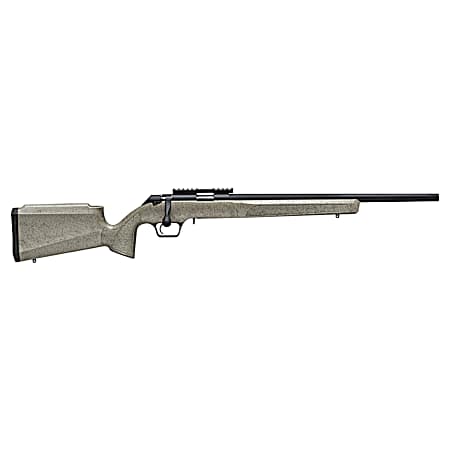 Springfield Armory BART92022TBW Model 2020 Rimfire Target 22 LR 10+1 20 Matte Blued Heavy Threaded Barrel, Matte Blued Picatinny Rail Steel Receiver, Fixed Sage w/Black Webbing Synthetic Stock
