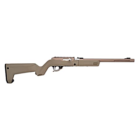 Tactical Solutions ATD2QSBBFDE X-Ring Takedown VR 22 LR 10+1 16.50 Quicksand Threaded Barrel, Quicksand Scope Rail Receiver, Flat Dark Earth Magpul X-22 Backpacker Synthetic Stock, Ambidextrous