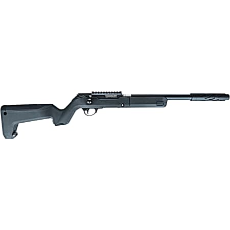 Tactical Solutions OHRSBXTD22WMRMBOBBLK Owyhee SBX Takedown 22 WMR 10+1 16.62 (12.37 Bore Length) Fluted/Threaded with Barrel Shroud, Black, Folding Takedown Rec, Magpul Backpacker Stock