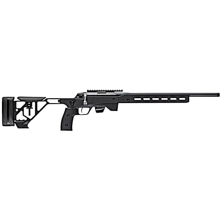 Tikka JRT1XATB30020 T1X Ace Target 22 LR 10+1 20 Black Anodized Threaded Barrel, Picatinny Rail Receiver, ARCA/M-LOK Handguards, Black Adjustable Aluminum Stock, Black Polymer Grips
