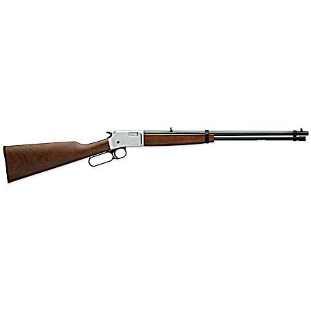 Browning 024107102 BL-22 FLD 22 Long/ 22 LR/ 22 Short 15+1 20 Blued Barrel, Satin Nickel Steel Receiver, Satin Black Walnut/ Wood Stock, Right Hand