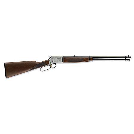 Browning 024108102 BL-22 Grade II 22 Short, 22 Long or 22 LR Caliber with 15+1 Capacity, 20 Polished Blued Barrel, Satin Nickel Metal Finish & Satin Walnut Stock Right Hand (Full Size)