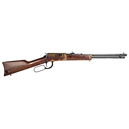 Heritage Mfg STR22LCH16 Settler Compact 22 LR 13+1 16.50 Black Oxide Alloy Steel Barrel, Color Case Hardened Aluminum Receiver ,Walnut Fixed Stock, Right Hand
