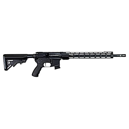 Alexander Arms RTA17BL Tactical  17 HMR 10+1 18 Black  Fluted/Threaded Barrel, Picatinny Rail Black Aluminum Receiver, Black B5 Bravo Synthetic Stock