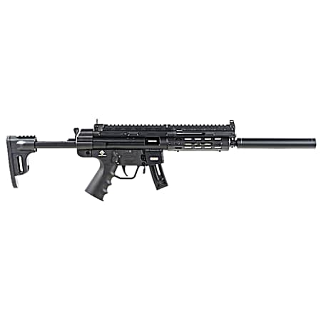 GSG GERGGSG1610ML GSG-16  Full Size 22 LR 10+1 16.25 Black Black Polymer Receiver Black Collapsible w/Storage Compartment Stock Right Hand