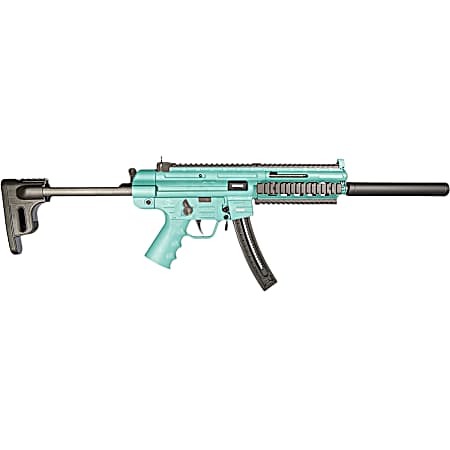 GSG GERGGSG1622M GSG-16  Full Size 22 LR 22+1 16.25 Black Mint Polymer Receiver Black Collapsible w/Storage Compartment Stock Right Hand