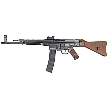 Mauser Rimfire 4440011 STG-44  Full Size 22 LR 25+1 16.50 Black Barrel & Receiver,  Natural Wood Fixed Stock