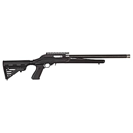 Magnum Research SSTB22G Magnum Lite SwitchBolt Full Size 22 LR 10+1 17 Black Carbon Steel/Threaded Barrel, Black w/Integral Scope Base Receiver, Black Fixed Pistol Grip Stock, Right Hand