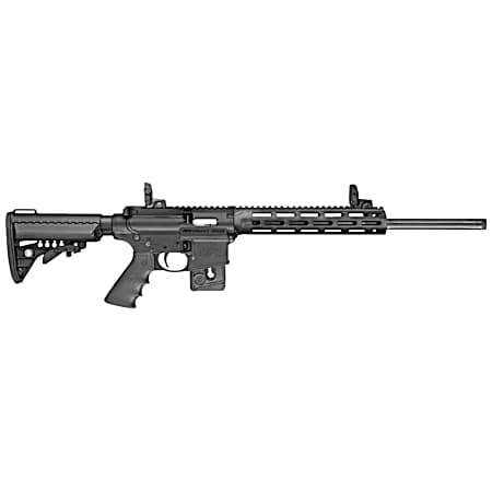 Smith & Wesson 10205 M&P15-22 Sport Performance Center 22 LR Caliber with 10+1 Capacity, 18 Threaded Barrel, Matte Black Metal Finish & Adjustable Vltor Black Synthetic Stock Right Hand