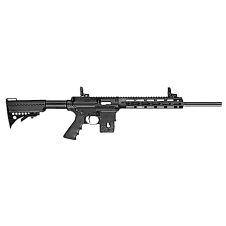 Smith & Wesson 10206 M&P15-22 Sport *CA,CO,MD Compliant 22 LR Caliber with 10+1 Capacity, 16.50 Barrel, Matte Black Metal Finish & 6 Position CAR Black Synthetic Stock Right Hand