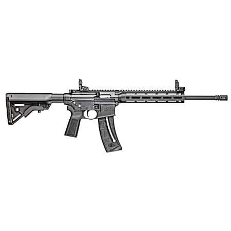 Smith & Wesson 14180 M&P15-22 Sport 22 LR 25+1 16.50 Black Steel Threaded Barrel, Picatinny Rail Polymer Receiver, M-LOK Polymer Handguards, Black Polymer B5 Bravo Stock, Black B5 Type 23 Grips