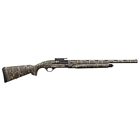 Retay USA GORTRBL24 Gordion Turkey Inertia Plus 12 Gauge with 24 Deep Bore Drilled Barrel, 3 Chamber, 4+1 Capacity, Overall Mossy Oak New Bottomland Finish & Synthetic Stock Right Hand (Full Size)
