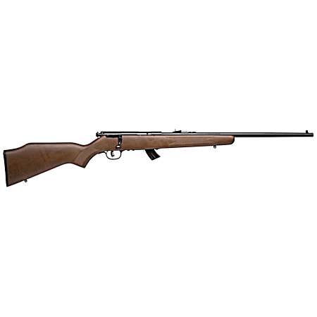 Savage Arms 20700 Mark II G Full Size 22 LR 10+1 21 Matte Black Sporter Barrel, Matte Black Drilled & Tapped Carbon Steel Receiver, Satin Brown Fixed Wood Stock, Right Hand