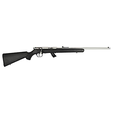 Savage Arms 24700 Mark II FSS Full Size 22 LR 10+1 21 Matte Button Rifled Barrel, Matte Stainless Steel Receiver, Matte Black Fixed Synthetic Stock, Right Hand