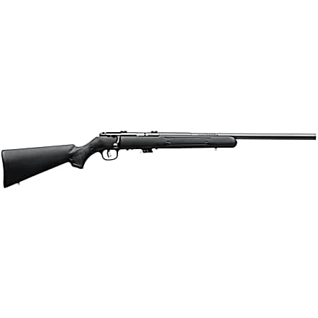 Savage Arms 28700 Mark II FV Full Size 22 LR 5+1 21 Matte Black Heavy Button Rifled Barrel, Matte Black Drilled & Tapped Carbon Steel Receiver, Matte Black Fixed Synthetic Stock, Right Hand