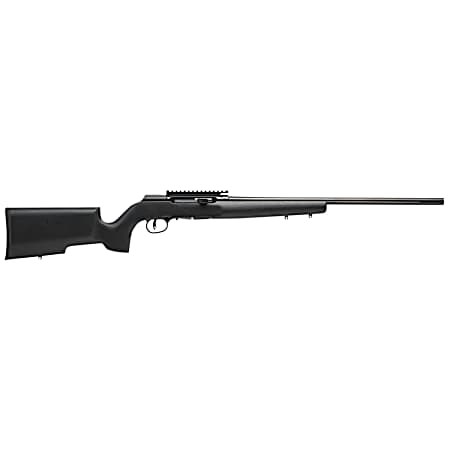 Savage Arms 47222 A22 Pro Varmint Full Size Semi-Auto 22 WMR 10+1 22 Barrel, Black Metal Finish & Boyd's Pro Varmint Matte Black Stock