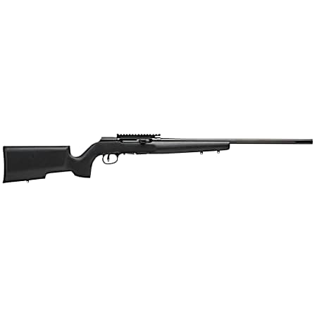 Savage Arms 47223 A Series Pro Varmint Full Size 17 HMR 10+1 22 High Luster Heavy Barrel, High Luster Picatinny Rail Carbon Steel Receiver, Matte Black Boyd's Pro Varmint Wood Stock, Right Hand