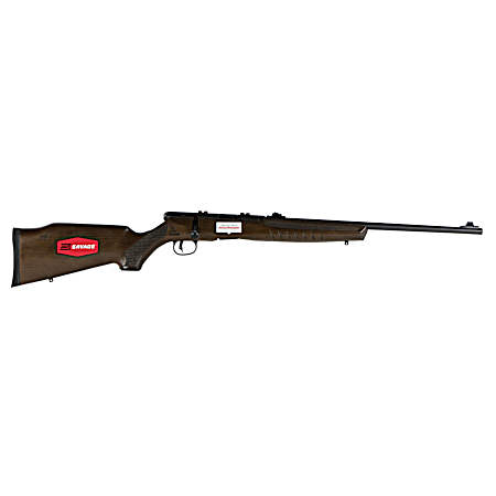 Savage Arms 70210 B Series G Full Size 22 LR 10+1 21 Matte Black Sporter Barrel, Matte Black Drilled & Tapped Carbon Steel Receiver, Satin Walnut Fixed Stock, Right Hand