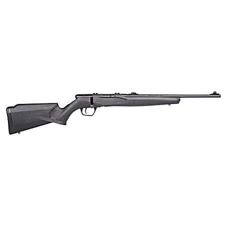 Savage Arms 70214 B Series F Compact 22 LR 10+1 18 Matte Black Button Rifled Barrel, Matte Black Drilled & Tapped Carbon Steel Receiver, Matte Black Fixed Synthetic Stock, Right Hand