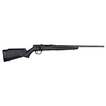 Savage Arms 70500 B Series F Full Size 22 WMR 10+1 21 Matte Black Sporter Barrel, Matte Black Drilled & Tapped Carbon Steel Receiver, Matte Black Fixed Synthetic Stock, Right Hand