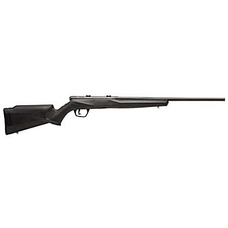 Savage Arms 70540 B Series F Full Size 22 WMR 10+1 21 Matte Black Button Rifled Barrel, Matte Black Drilled & Tapped Carbon Steel Receiver, Matte Black Fixed Synthetic Stock, Left Hand
