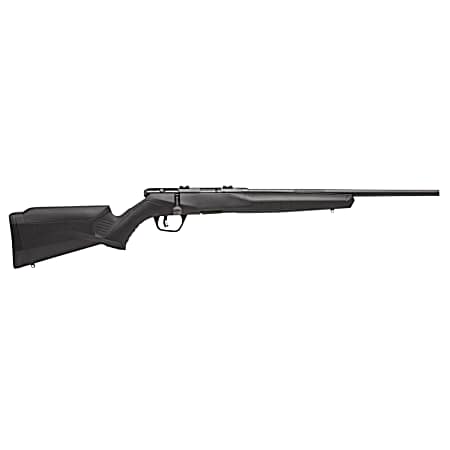 Savage Arms 70814 B17 F Compact 17 HMR 10+1 18 Matte Black Button Rifled Barrel, Matte Black Drilled & Tapped Carbon Steel Receiver, Matte Black Fixed Synthetic Stock, Right Hand