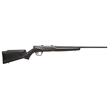Savage Arms 70840 B17 F Compact 17 HMR 10+1 18 Matte Black Button Rifled Barrel, Matte Black Drilled & Tapped Carbon Steel Receiver, Matte Black Fixed Synthetic Stock, Left Hand