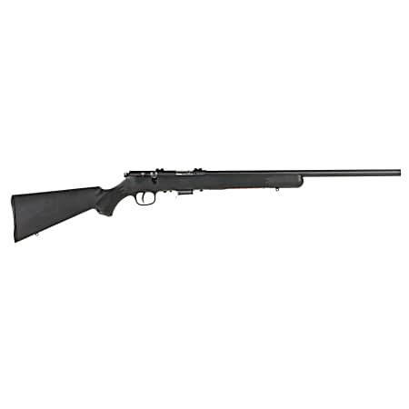 Savage Arms 93200 93 FV Full Size 22 WMR 5+1 21 Matte Black Heavy Barrel, Matte Black Drilled & Tapped Carbon Steel Receiver, Matte Black Fixed Synthetic Stock, Right Hand