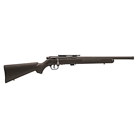Savage Arms 96699 93R17 FV-SR Full Size 17 HMR 5+1 16.50 Matte Black Heavy Threaded Barrel, Matte Black Picatinny Rail Carbon Steel Receiver, Matte Black Fixed Varmint Synthetic Stock, Right Hand