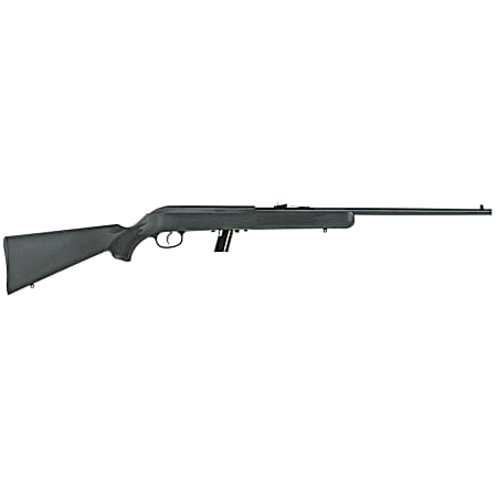 Savage Arms 40060 64 FL Full Size 22 LR 10+1 21 Matte Black Carbon Steel Barrel, Matte Black Grooved Carbon Steel Receiver, Matte Black Fixed Synthetic Stock, Left Hand