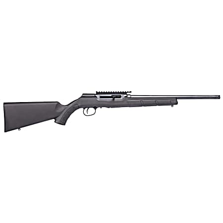 Savage Arms 47241 A22 FV-SR Full Size 22 LR 10+1 16.50 Matte Black Threaded Barrel, Matte Black Picatinny Rail Carbon Steel Receiver, Matte Black Fixed Synthetic Stock, Right Hand