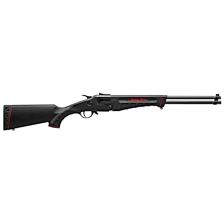 Savage Arms 22434 42 Takedown Compact 22 LR/410 Gauge 1rd 20 Satin Black Sporter Barrel, Satin Black Carbon Steel Receiver, Matte Black Fixed Synthetic Stock, Ambidextrous