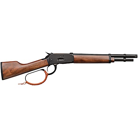 Gforce Arms GFLVR44P Saddlehorn  44 Mag 5+1 12 Black Threaded Barrel & Receiver, Turkish Walnut Stock & Forend, Thread Protector