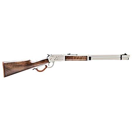 Gforce Arms GFLVR357SS Saddlehorn  Full Size 357 Mag 10+1 20 Stainless Steel Barrel & Aluminum Receiver, Turkish Walnut Fixed Stock