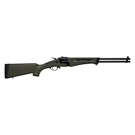 Savage Arms 23001 42 Takedown Full Size 22 WMR/410 Gauge 1rd 20 Black Satin Sporter Barrel, Satin Black Carbon Steel Receiver, OD Green Fixed Synthetic Stock, Ambidextrous