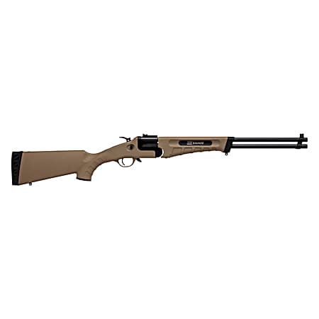 Savage Arms 23003 42 Takedown Full Size 22 WMR/410 Gauge 1rd 20 Black Satin Sporter Barrel, Satin Black Carbon Steel Receiver, Flat Dark Earth Fixed Synthetic Stock, Ambidextrous