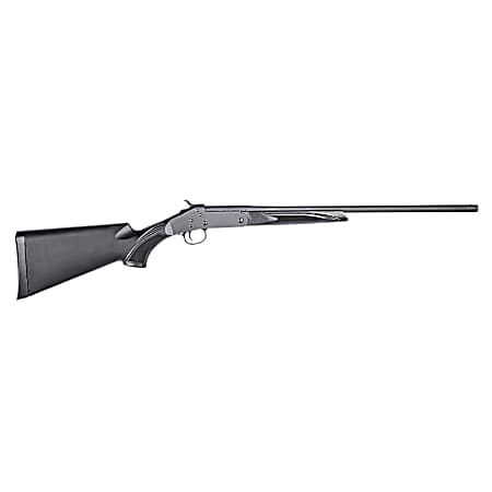 Stevens 19202 301  Compact 410 Gauge Break Open 3 1rd 22 Matte Black Single Shot Barrel, Matte Black Carbon Steel Receiver, Fixed Matte Black Synthetic Stock, Ambidextrous