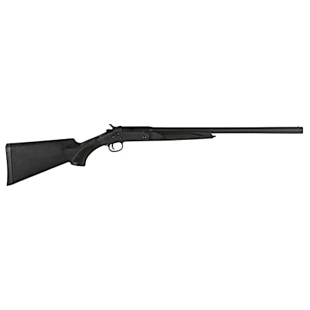 Stevens 22559 301  Compact 20 Gauge Break Open 3 1rd 22 Matte Black Single Shot Barrel, Matte Black Carbon Steel Receiver, Fixed Matte Black Synthetic Stock, Ambidextrous
