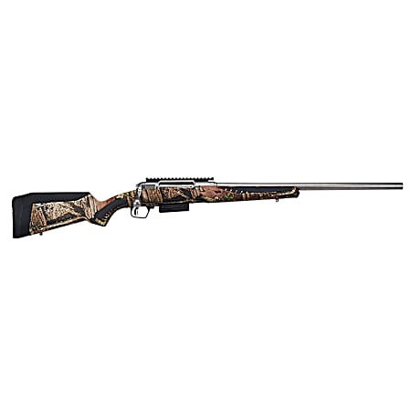 Savage Arms 57381 220 Slug Gun 20 Gauge 3 2rd 22 Stainless Barrel/Rec, Mossy Oak Break-Up Country AccuStock with AccuFit Stock, Optic Ready