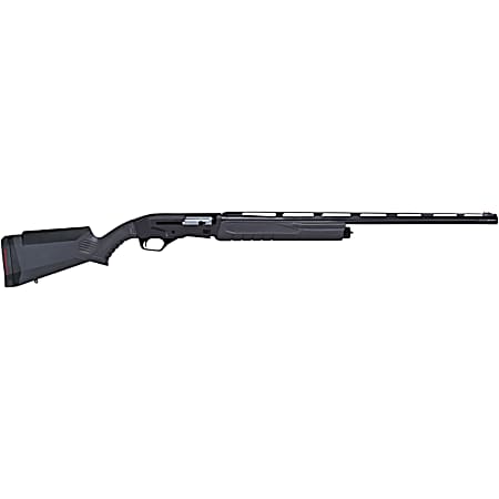 Savage Arms 57603 Renegauge Field Full Size 12 Gauge Semi-Auto 3 4+1 26 Black Melonite Fluted Vent Rib Barrel, Matte Black Aluminum Receiver, Adjustable Matte Gray Synthetic Stock, Right Hand