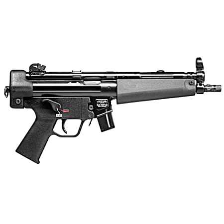 HK 81000478 SP5  9mm Luger Caliber with 8.86 Barrel, 10+1 Capacity, Overall Black Finish & Polymer Grip Includes 2 Mags