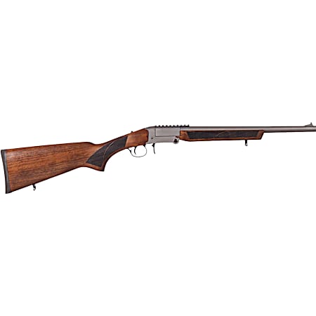Gforce Arms GFTXP4020T GFTXP  400 Legend 1rd 20 Tactical Gray Steel Barrel, Tactical Gray Cerakote Picatinny Rail Steel Receiver, Fixed Walnut Wood Stock