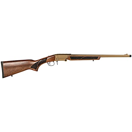 Gforce Arms GFTXP4020Y GFTXP  Youth 400 Legend 1rd 20 Bronze Cerakote Steel Barrel, Bronze Cerakote Picatinny Rail Steel Receiver, Fixed Walnut Wood Stock