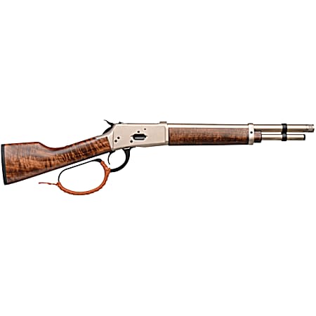 Gforce Arms GFLVR44PN Saddlehorn  44 Mag 5+1 12 Nickel Threaded Barrel & Receiver, Turkish Walnut Stock & Forend, Thread Protector