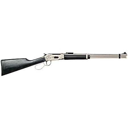 Gforce Arms GFLVR20SS Saddlehorn  Full Size 410 Gauge Lever 2.50 7+1 20 Stainless Steel Barrel, Stainless Aluminum Receiver, Fixed Black Synthetic Stock, Right Hand