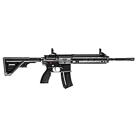 HK 81000402 HK 416  22 LR 10+1 16.10 Black Steel Threaded Barrel Aluminum w/M-LOK & Picatinny Rail Black Aluminum Receiver Black Retractable Stock Right Hand
