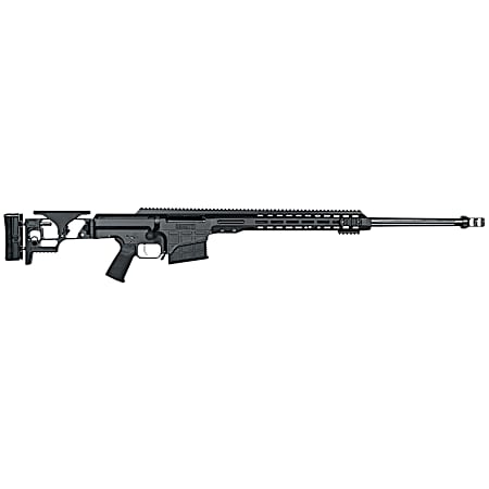 Barrett 18478 MRAD  338 Lapua Mag 26 10+1 Black Cerakote Black Folding with Adjustable LOP Stock Black Polymer Grip Right Hand