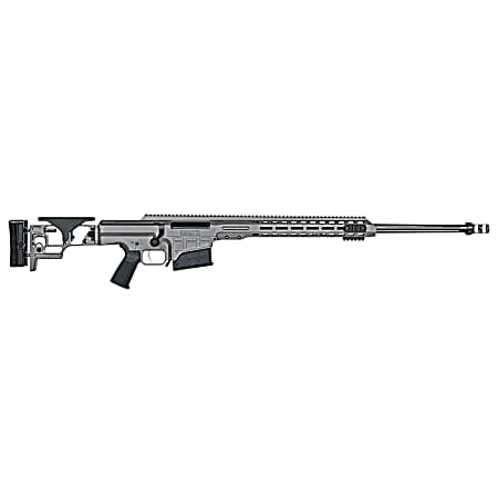Barrett 18489 MRAD  300 Win Mag 26 10+1 Gray Gray Folding with Adjustable LOP Stock Black Polymer Grip Right Hand